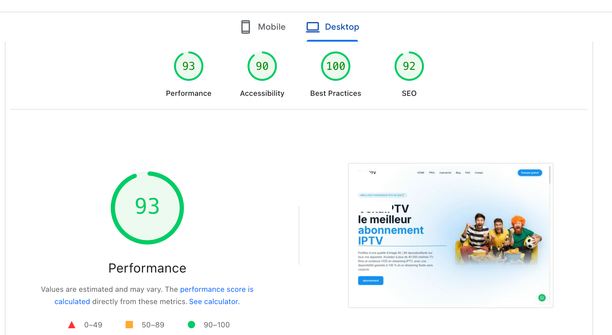 Premium IPTV Template - Fast Loading Speed & High Performance - SEO Optimized WordPress Theme for Service Providers